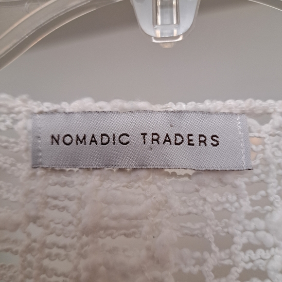 Nomadic Traders Ivory Open-Knit Sweater - Picture 3 of 3